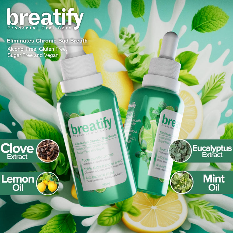 Gotas Neutralizantes para el mal Aliento - Breatify™