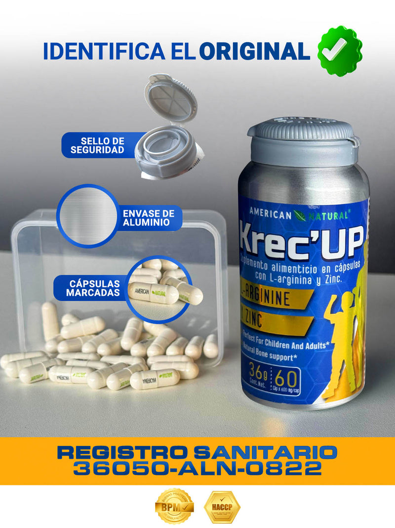 KREC'UP - Crecimiento Real con la Fórmula Científicamente Probada